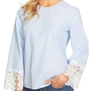 NWT Liz Claiborne Career Lace Blouse